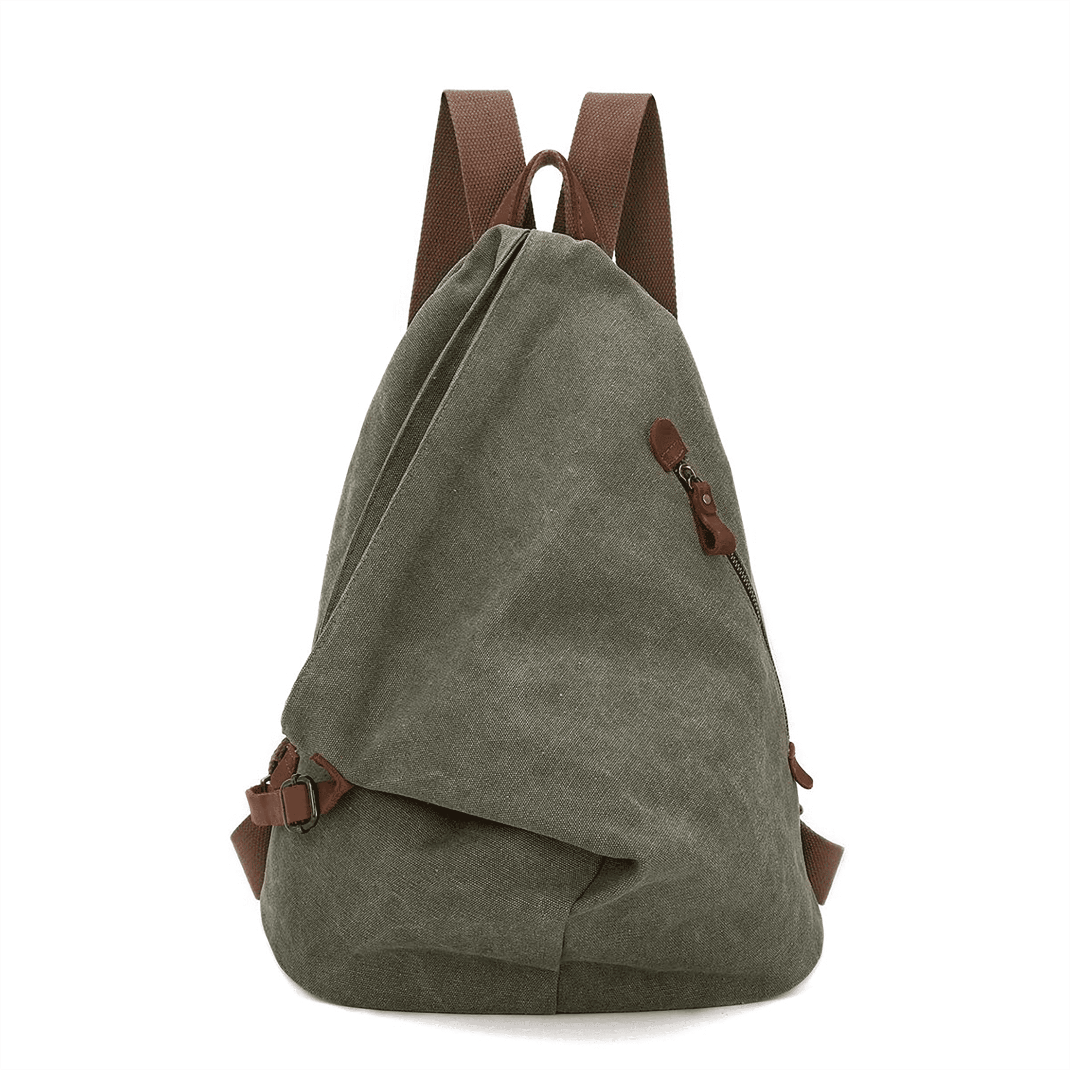 KL928 Canvas Vintage Backpack Shoulder Bags Outdoor Travel  display picture 1