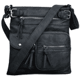 thumbnail image 1 of KL928 Crossbody Bags for Women Multi Pocket Shoulder Bags Medium Travel Purses  Soft PU Leather, 1 of 5
