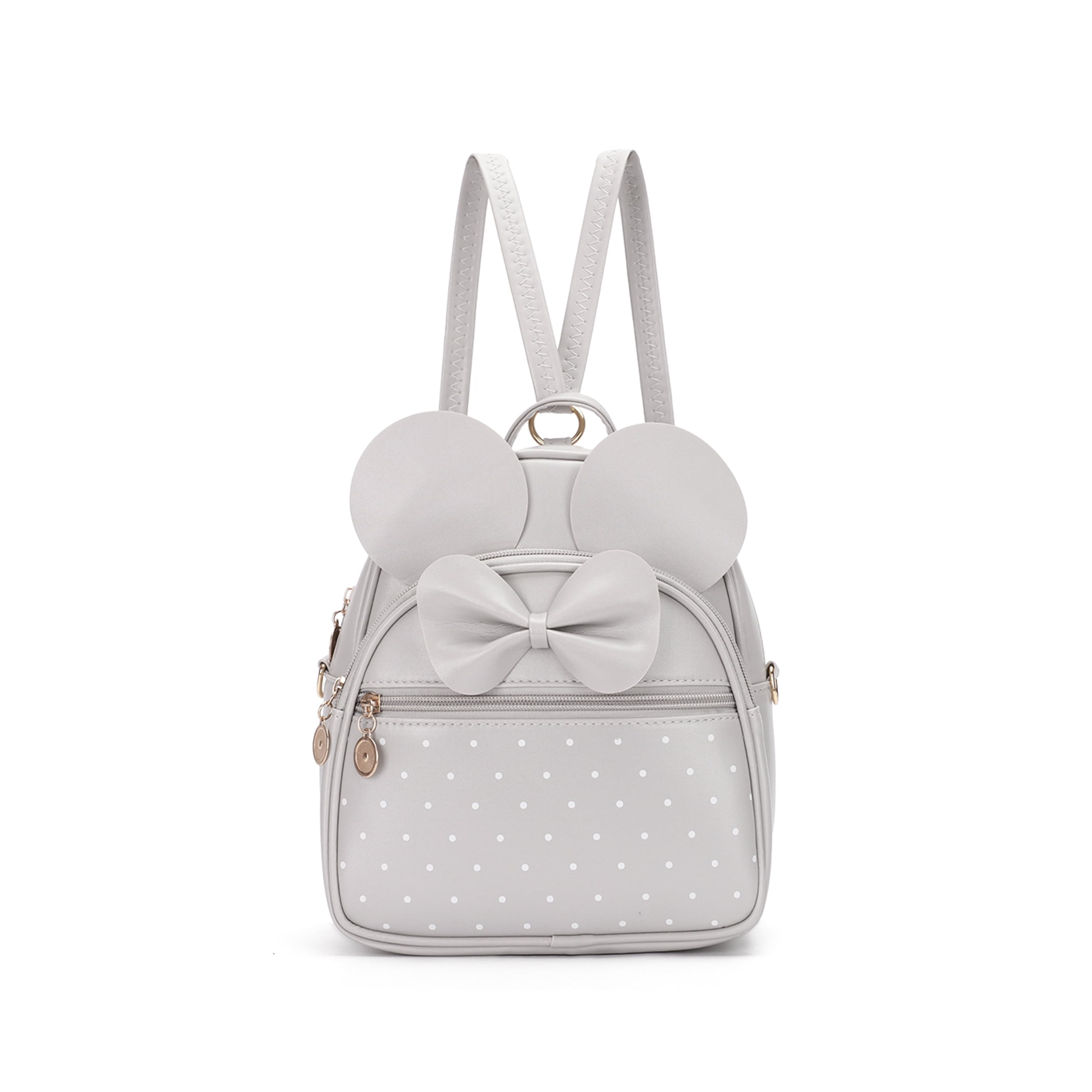 KL928 Cute Mini Backpack Purse Women's Mini Quilted Zipped Daypack