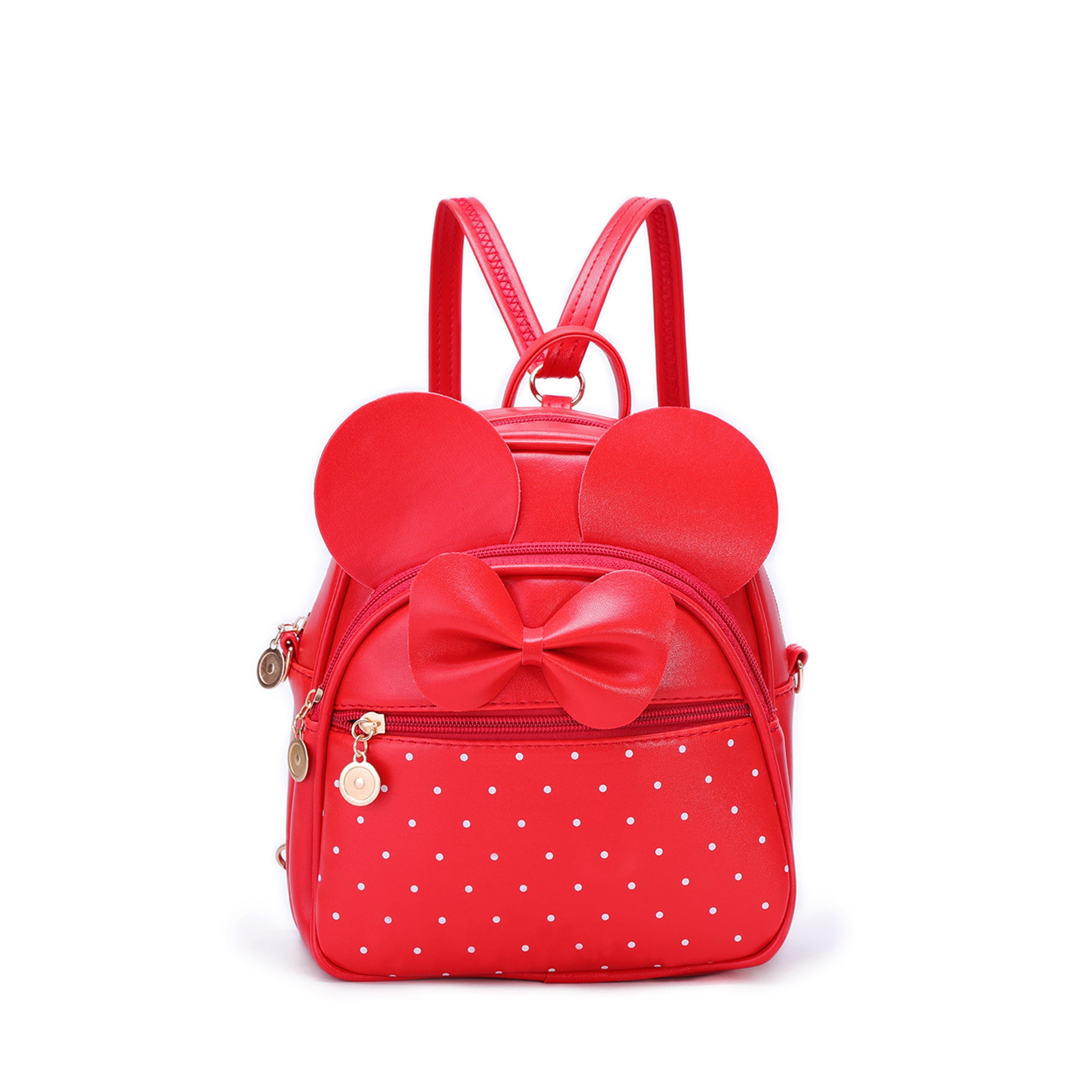 KL928 Girls Cute Mini Backpack Purse Women's Mini Quilted Zipped School
