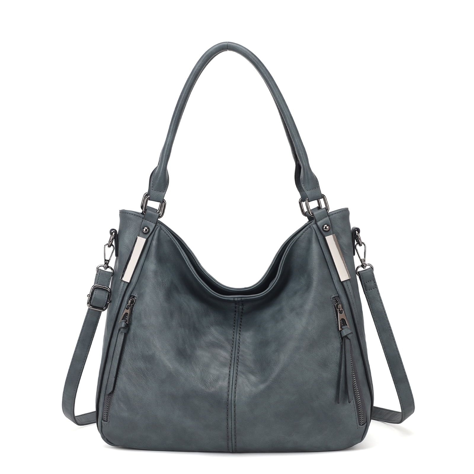 KL928 Large Hobo Purse Handbag for Women Leather Crossbody Tote Travel Bag