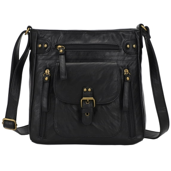 KL928 Messenger Bags for Women Leather Handbag Brown Crossbody Purse Women's Gifts