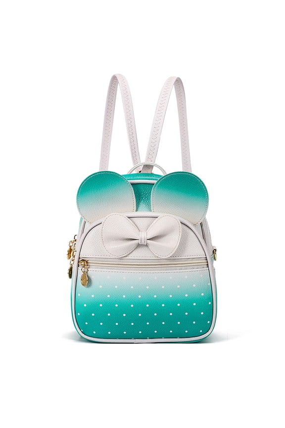 Mini Quilted Backpack Purse Women Bow Knot Leather Backpack Convertible Shoulder Bag Gift