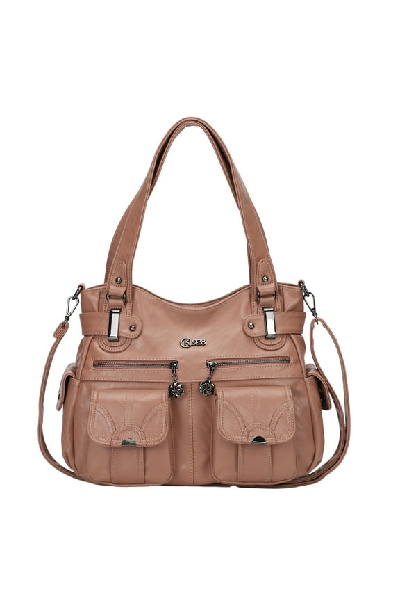 New Purses and Handbags for Women Multi-Pocket Crossbody Bag with Adjustable Straps