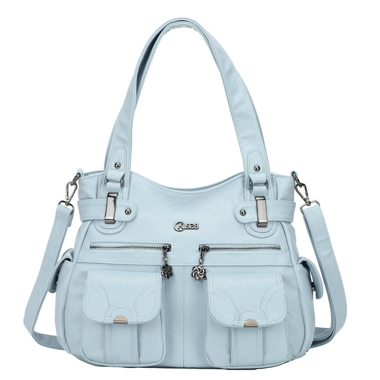 KL928 Women's Leather Shoulder Work Handbag with Multi KL928 Women's Leather Shoulder Work Handbag with Multi
