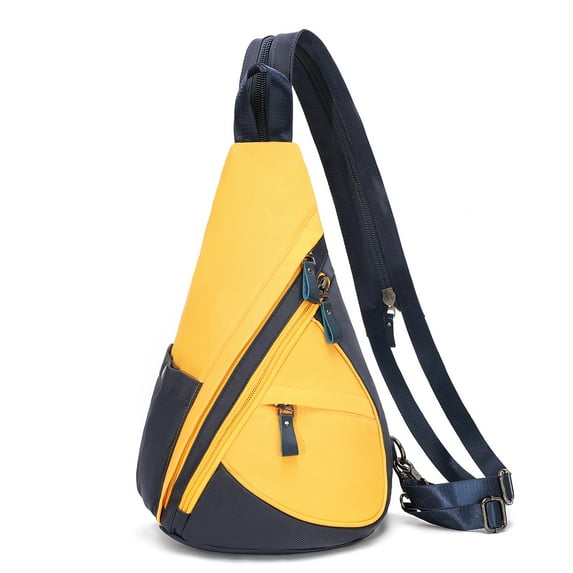 KL928 Nylon Sling Bag Small Crossbody Backpack Shoulder Casual Daypack for Cycling Hiking Travel