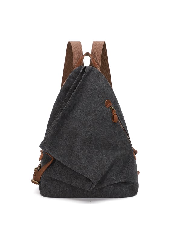 Outdoor Sport Vintage Canvas Military Backpack Shoulder Travel Hiking Camping School Bag