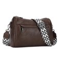 thumbnail image 1 of KL928 Small Crossbody Purses for Women Shoulder Bags with 2 Straps (Coffee), 1 of 8