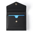 thumbnail image 1 of KL928 Small Wallet for Women Leather RFID Blocking Credit Card Holder Organizer Mini Bifold Zipper Coin Purse,Black, 1 of 5