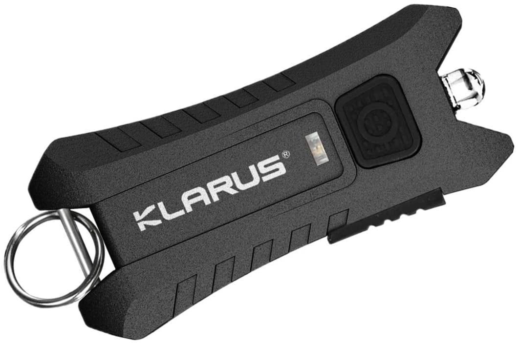 KLARUS Mi2 Mini LED Keychain Light Flashlights Rechargeable 40 Lumens EDC Flash Light
