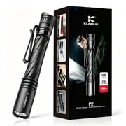 Klarus P2 Tactical Pen light, 1000 Lumens,IPX8 Waterproof, 1800mAh USB-C Rechargeable, Pocket Flashlight,Black,1 Park