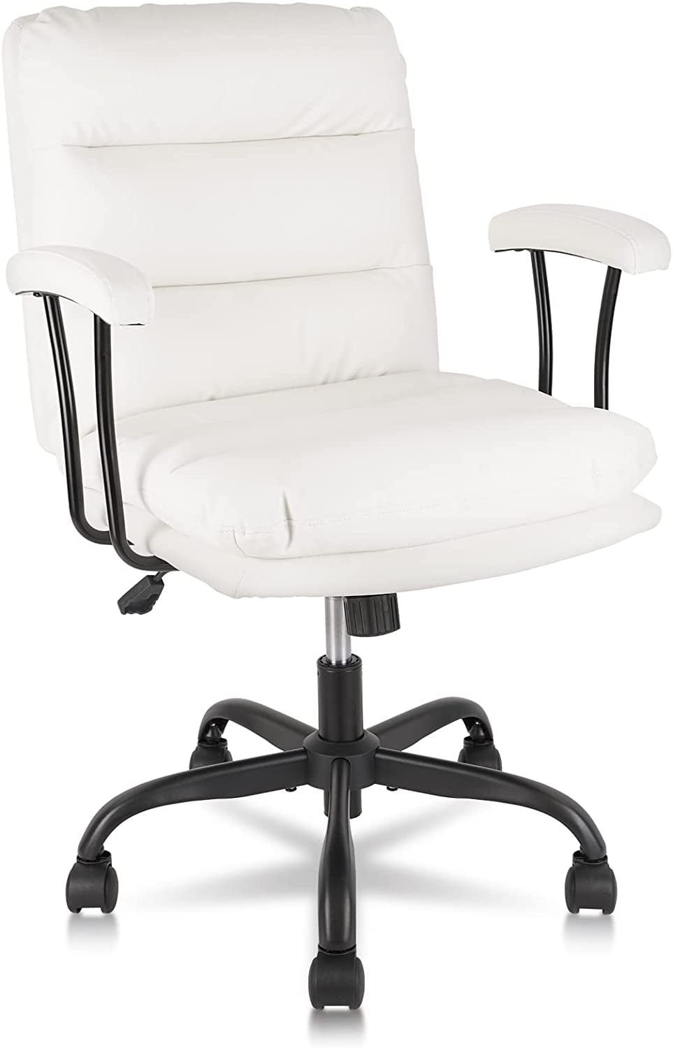 KLASIKA Ergonomic Home Office Desk Chair with Armrests and Casters