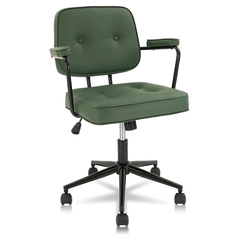 KLASIKA Ergonomic Home Office Desk Chair with Armrests and Casters