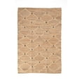 thumbnail image 1 of KLAVATE Abstract Geometric Flatweave Modern Decor Jute Rug, 1 of 5