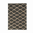 thumbnail image 1 of KLAVATE Modern Flatweave Diamond Pattern Jute Rug Ideal for Living Room, 1 of 5