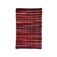 thumbnail image 1 of KLAVATE Striped Rag Rug Hand Woven & Reversible for Living Room Chindi Rug, 1 of 5