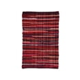 thumbnail image 1 of KLAVATE Striped Rag Rug Hand Woven & Reversible for Living Room Chindi Rug, 1 of 5
