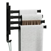 https://i5.walmartimages.com/seo/KLDKLD-Swivel-Towel-Rack-Wall-Mounted-Black-Bar-4-Arm-Hanger-Rustproof-Racks-Bathroom-180-Rotation-13-Inch-Holder_ba110659-31f8-4fbf-bb91-be3777156ef0.89177bebf01b597d528c20887e131304.jpeg?odnHeight=180&odnWidth=180&odnBg=FFFFFF