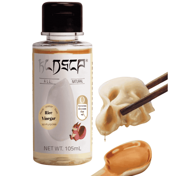 KLDSCP Aged Fermented Black Vinegar, 105 mL Bottle