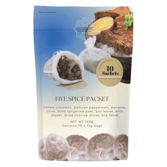 KLDSCP Pho Broth Whole Spice Sachets, 10 Single Packets (150g)-Five Spice