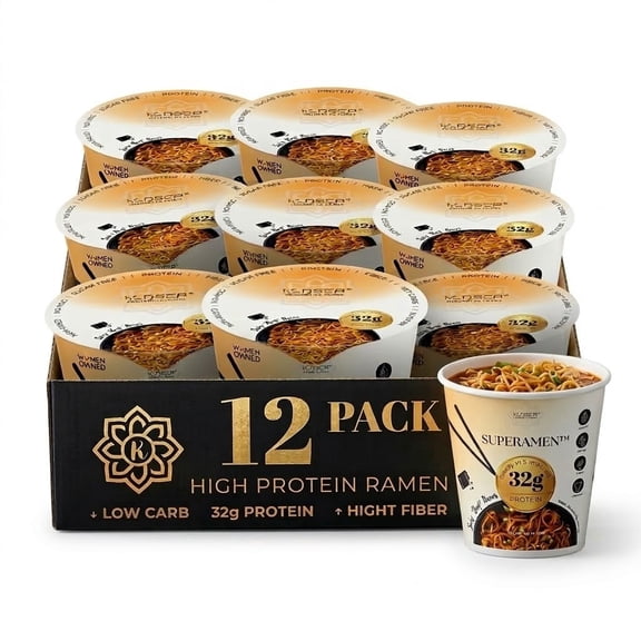 KLDSCP Organic Shirataki Konjac Noodles, Vegan, Gluten-Free, 6 Count, 53.61 Oz