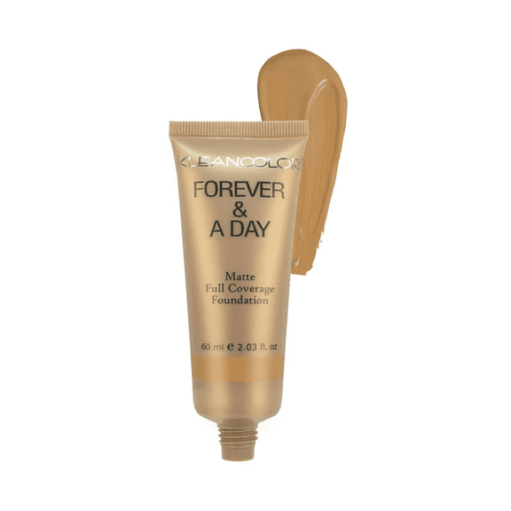 KLEANCOLOR Forever & A Day Matte Full Coverage Foundation (08 - Golden Tan)