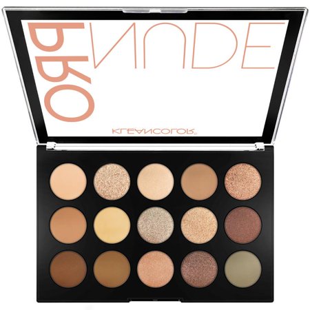 KLEANCOLOR PRO NUDE STRIPPED EYESHADOW PALLET
