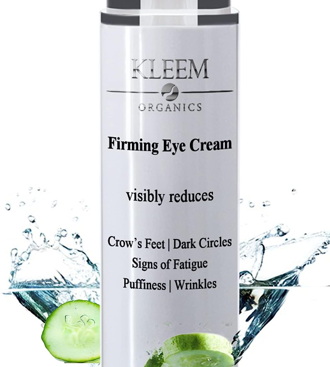 KLEEM ORGANICS AntiAging Eye Cream Reduces Eye Bags, Crow's Feet