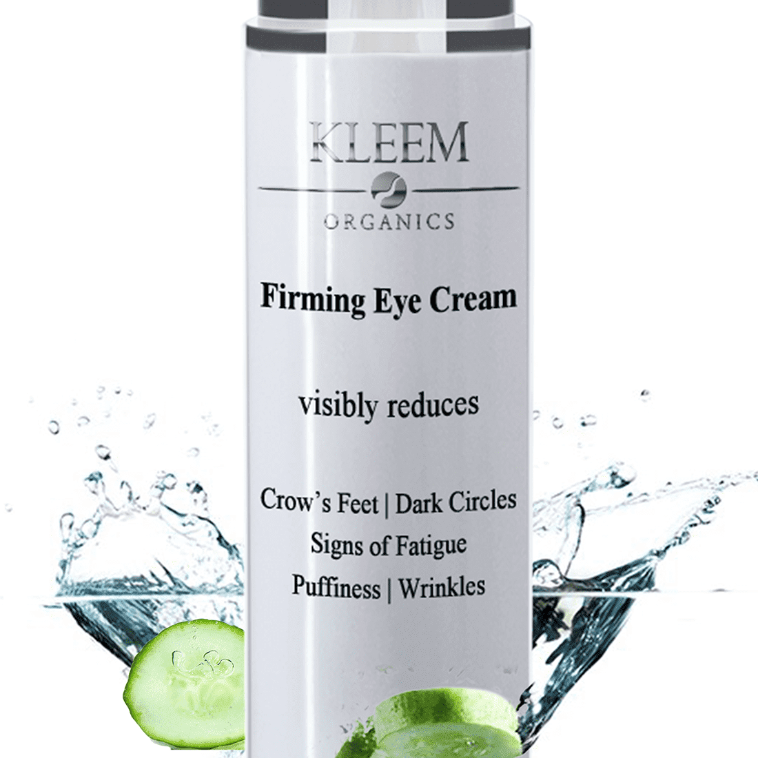 KLEEM ORGANICS Anti-Aging Eye Cream - Tightening Peptide Reduces Dark Circles, Puffiness, & Wrinkles in 6 WEEKS