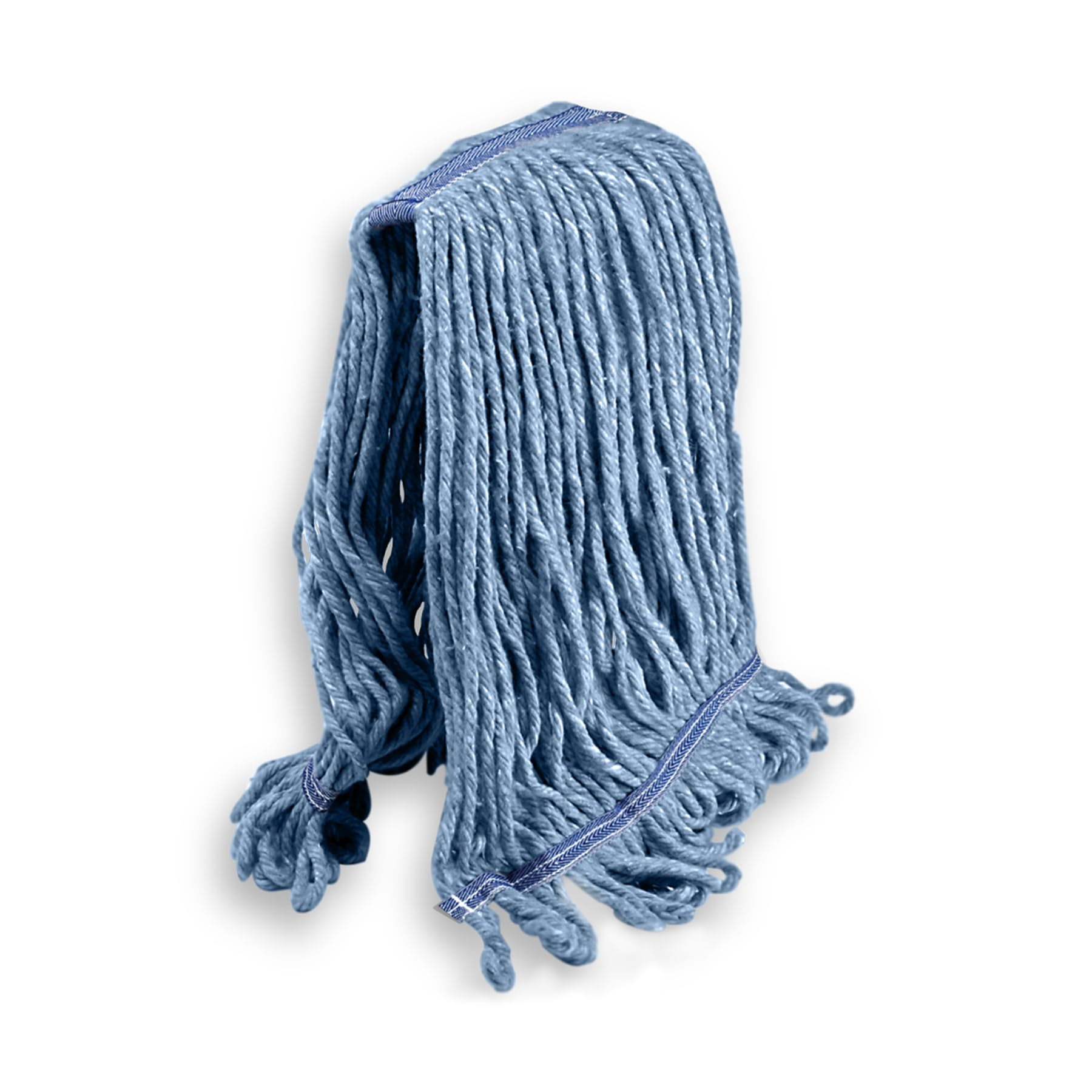 Blue Blended Cotton Heavy Duty String Mop Head