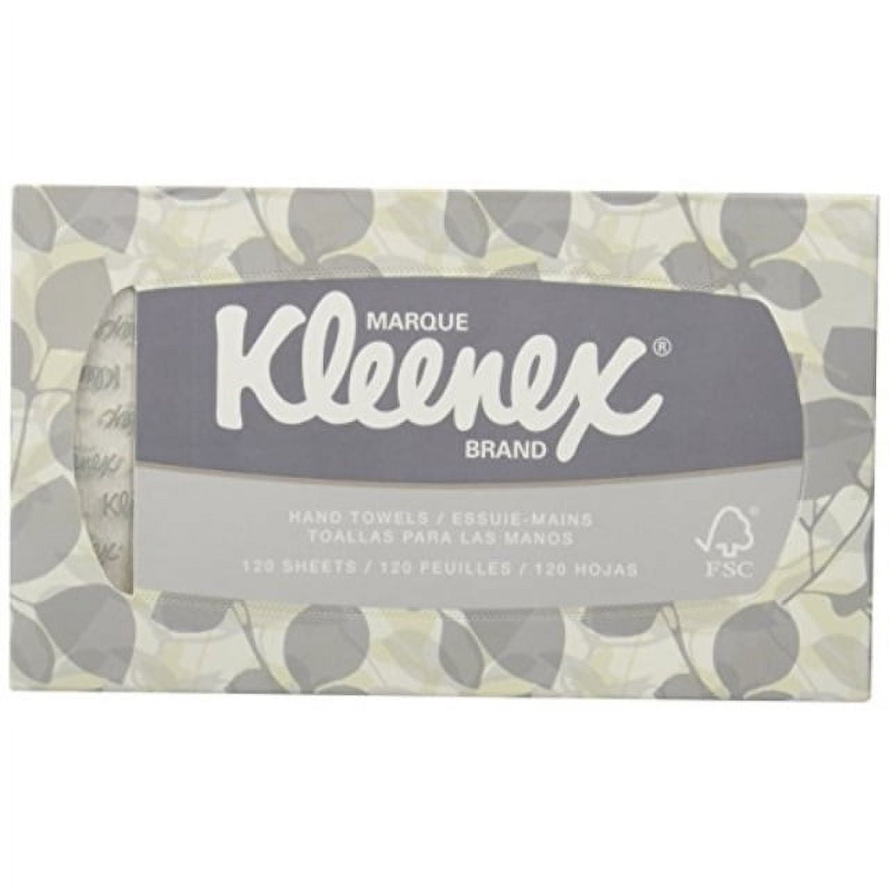 KLEENEX PopUp Box Hand Towels, Paper, 9 x 101/2, 120/pack