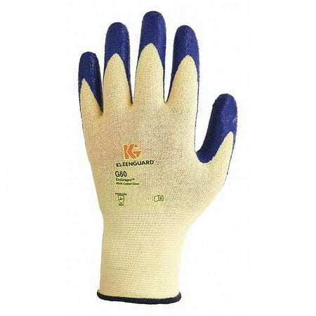 KLEENGAURD 98234 Lvl2 Nitrile Cut Resist Gloves BLU YEL 2X 12 Pair/Bag 5/Cs