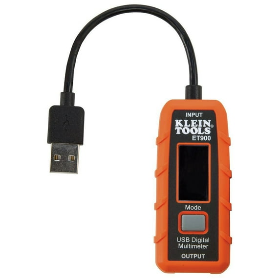 Klein Tools ET900 USB-A (Type A) USB Digital Meter