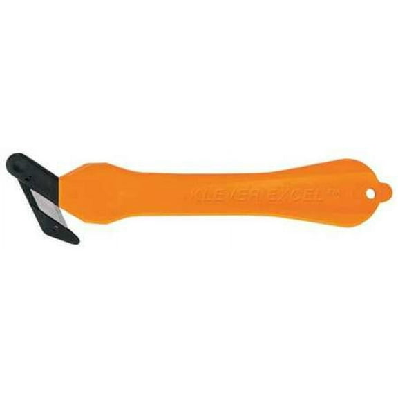 Klever Safety Cutter,Disposable,7in,Orange,PK10 KCJ-4G-30