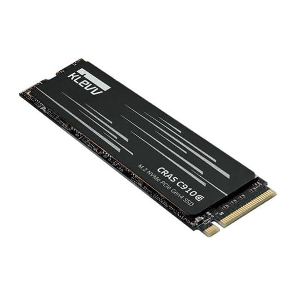 KLEVV K01TBM2SP0-10G CRAS C910G SSD 1TB, M.2 NVMe 2280, PCIe Gen4x4 Solid state Drive with Heatsink, Up to 5000MB/s