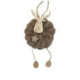 KLFGJ Decorations,Home Furnishing,Hangs,Christmas Wooden Plush