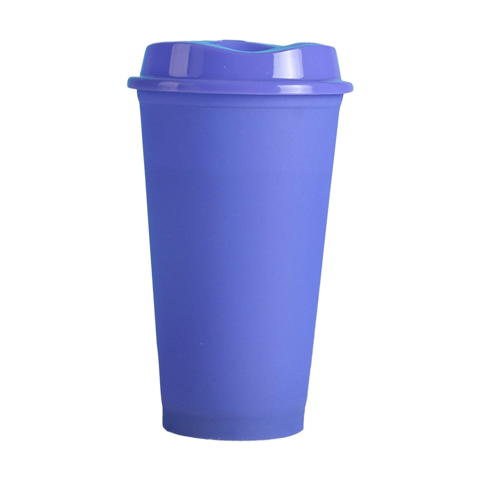 KLFGJ Plastic Cups with Lids,Reusable Cups With Lids Bulk for Adults