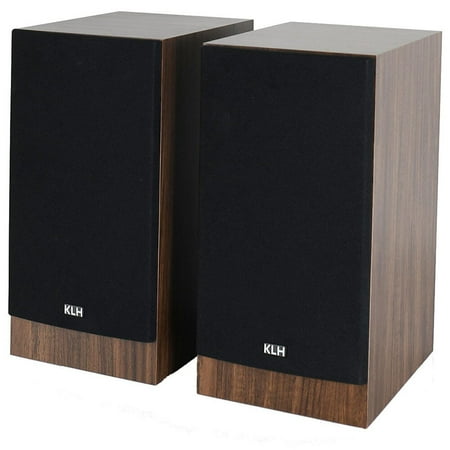 KLH AUDIO - Albany II Bookshelf Speaker (pair) - Black Oak