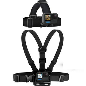 KLIOMAX Adjustable Chest Mount Harness and Head Strap for GoPro Cameras