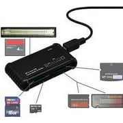 KLIOMAX Super High Speed All-in-1 USB Memory Card Reader/Writer for All Cards SD/SDHC, Micro SD, CF, XD, MS/Pro & Duo Cards Plug N Play, Apple and Windows Compatible, Powered by USB…