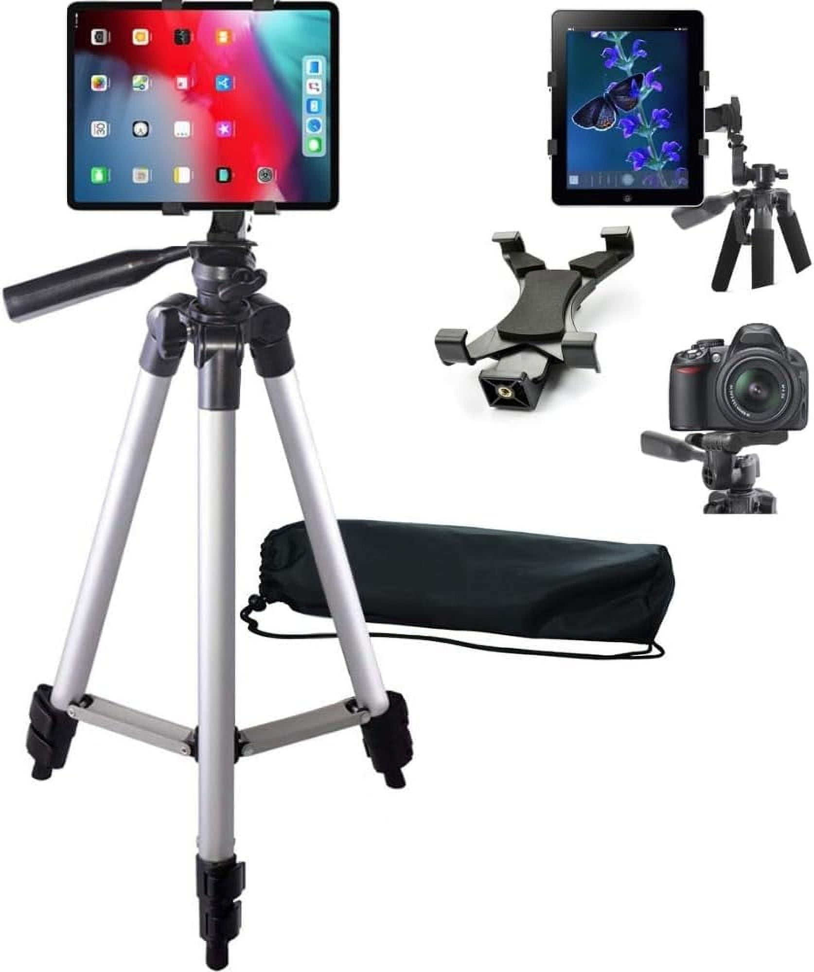KLIOMAX Universal Tablet Tripod Mount and Universal Smartphone Mount ...