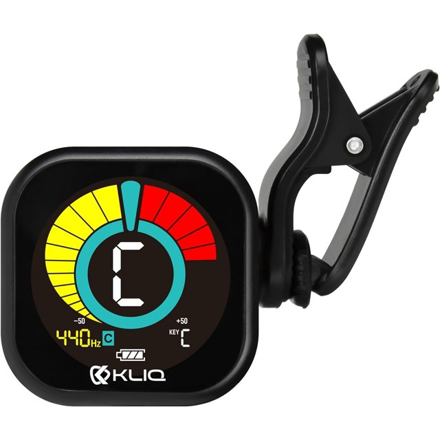 KLIQ UberTuner PDQ Rechargeable Professional ClipOn Tuner for All