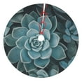 thumbnail image 1 of KLL 36" Christmas Tree Skirt Blue Color Cactus Xmas Tree Skirts Mat for New Year Xmas Holiday Party Indoor Outdoor Home Decoration, 1 of 5