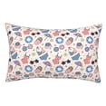 thumbnail image 1 of KLL 4th Of July1 Pillow Covers Envelope Closure,Super Soft and Cozy Fuzzy Fleece Pillow Case Cover (No pillow core） 16"x24", 1 of 5