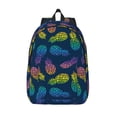 thumbnail image 1 of KLL Abstract Bright Pineapple Fruit Retro Print Travel Laptop Backpack - College Backpack Business Work Bag Nurse Bag Casual Daypack for Weekender Business Hiking -Medium, 1 of 6