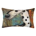 thumbnail image 1 of KLL Abstract Dalmatian Art Pillow Covers Envelope Closure,Super Soft and Cozy Fuzzy Fleece Pillow Case Cover 20"x30", 1 of 5