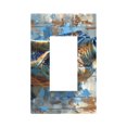 thumbnail image 1 of KLL Abstract Sea Turtle Pattern Electrical Outlet Covers, 3" x 5" 1 Pack Electric Receptacle Plug Covers for Decorator Receptacle Outlet & Switch-Style U, 1 of 6