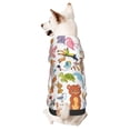 thumbnail image 1 of KLL Animal Cartoon Style for Basic Dog Hoodie - Pet Hoodie Sweater with Leash Hole - Cute Dog Sweatshirt - Pet Clothes Hooded Sweatshirt for Dog & Cat -Small, 1 of 8