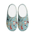 thumbnail image 1 of KLL Animal Dog Pattern Adult Unisex Cozy Slippers,Fuzzy Slip-on Slippers TPR Sole Slippers Comfort Plush Home Footwear for Indoor & Outdoor-37/38, 1 of 7