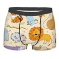 thumbnail image 1 of KLL Animals Men's Cotton Boxer Briefs Underwear-Medium, 1 of 7